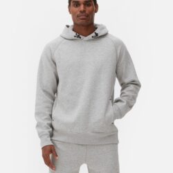 Grey hooded sweatshirt place holder.